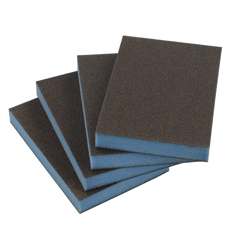 Kekow Sanding Sponges, Fine Grit, 3.82"X 2.72"X 0.47", 24 Packs - Image 1